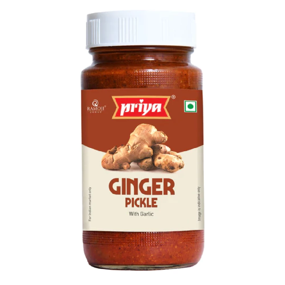 Priya Ginger Pickle, 300 g-1.webp